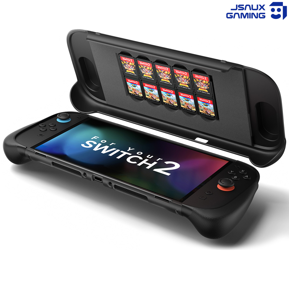 닌텐도 스위치2 케이스 JSAUX 클래드 전후면 풀커버 그립케이스 대표 이미지