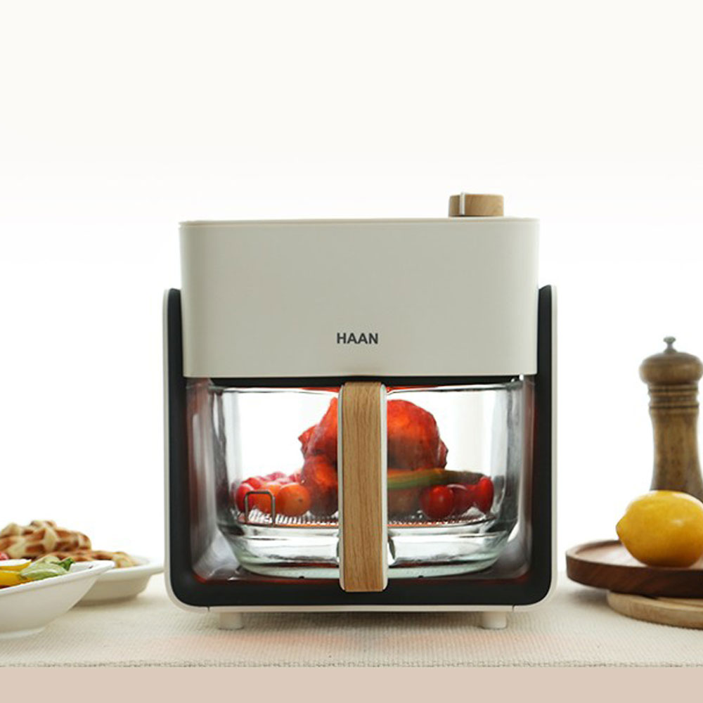 한경희 유리 에어프라이어 글라스 가정용 소형 4L