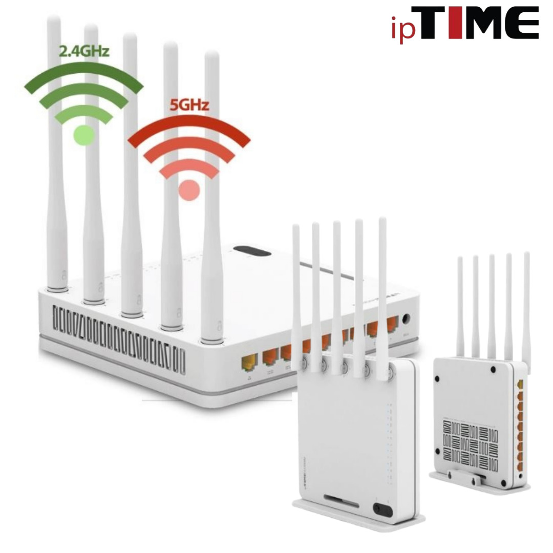 ipTIME AX3008M 유선 무선 공유기 8포트 Wifi 6 기가비트 초고속 인터넷 - 상품 이미지