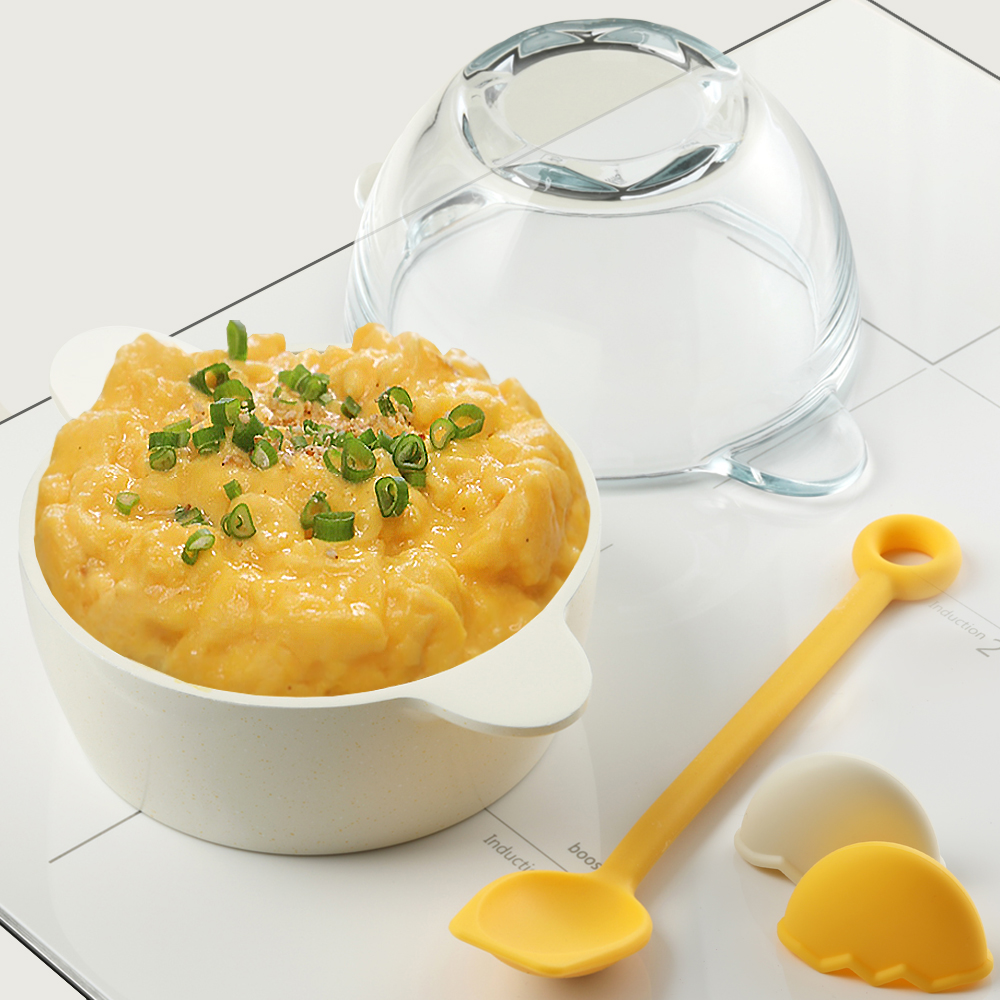 네오플램 인덕션 세라믹 계란찜 찜기 냄비 14cm