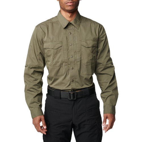 5.11 택티컬 스트라이크 긴팔 셔츠 (레인저그린) - Stryke Long Sleeve Shirt (Ranger Green) - 상세 이미지 5