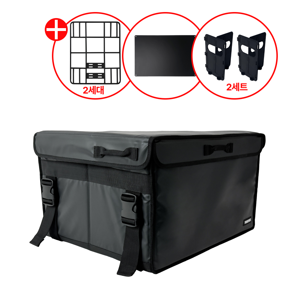 TORTUE 토투 배달가방 자석개폐형 86L 탑박스대용