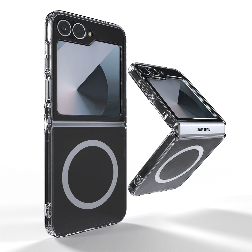 제로스킨 맥세이프 하이브리드 갤럭시 케이스 판테온 투명, 갤럭시Z 플립7 FE - 상품 이미지