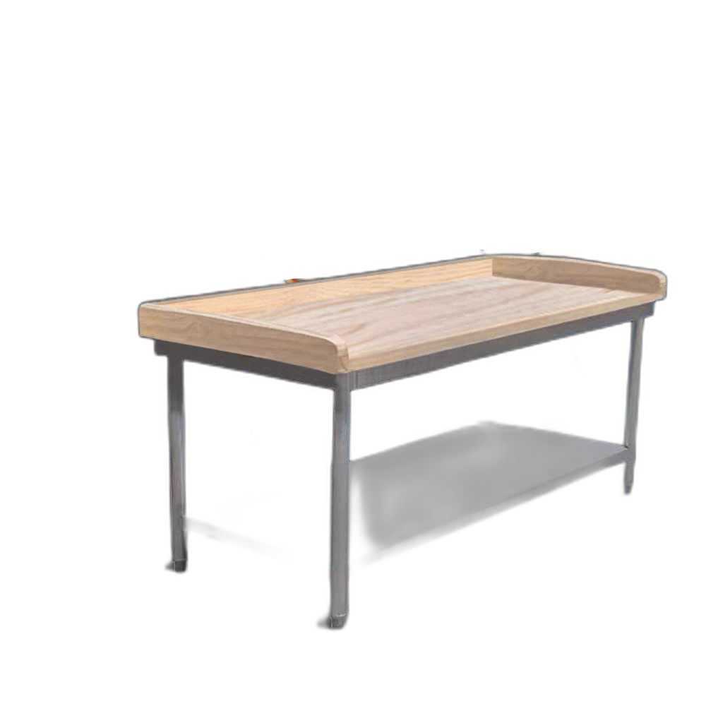 제빵 작업대 대형 나무 도마 반죽 준비 베이킹 다이 A형 1500x700x800mm - 상품 이미지