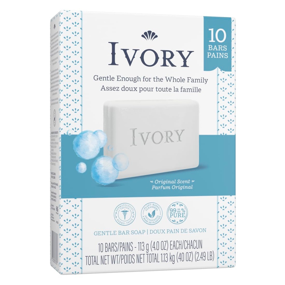 Ivory 아이보리 클린 오리지널 바비누 113g 20개입 - 상세 이미지 2