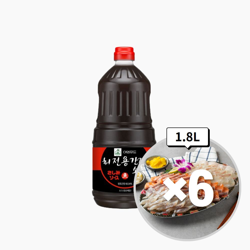 이엔 회전용간장 1.8LX6ea - 상품 이미지