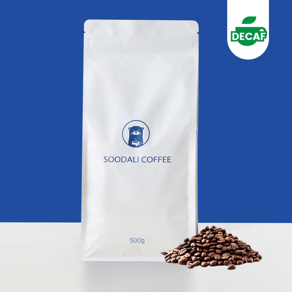 디카페인 브라질 원두 산미없는 로스팅 홀빈 분쇄 500g