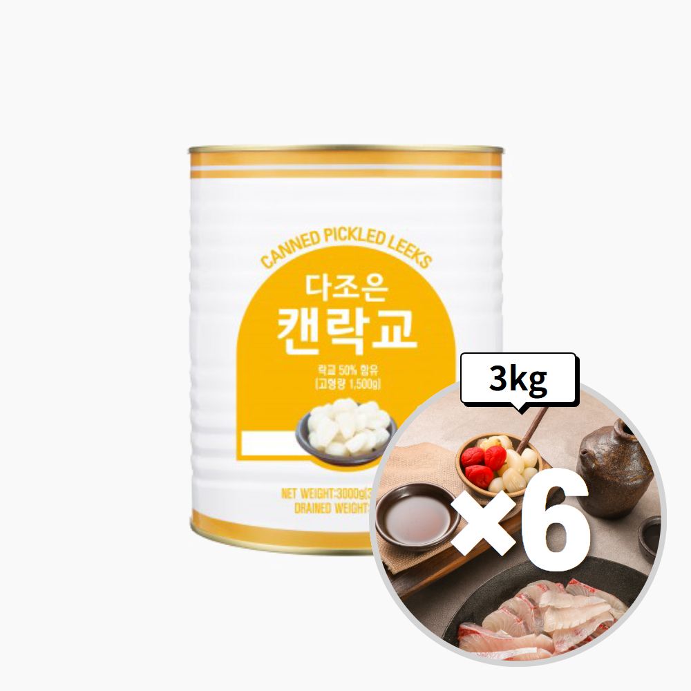 이엔 다조은 캔락교 SS-1 3kgX6ea - 메인 이미지