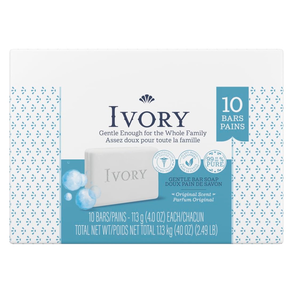Ivory 아이보리 클린 오리지널 바비누 113g 20개입 - 상세 이미지 4