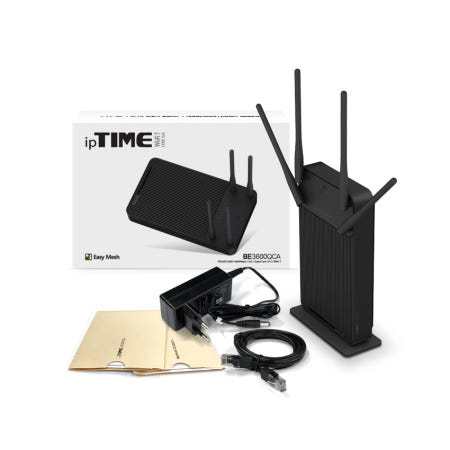EFM네트웍스 2.5G 유선WAN LAN 3포트 WIFI 7 USB 3.0 아이피타임 최신 공유기 160MHz BE3600QCA
