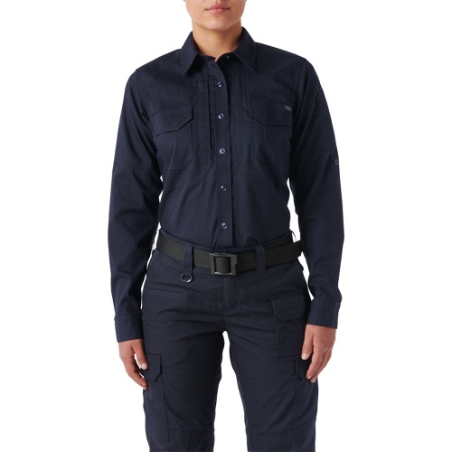 5.11 택티컬 여성용 ABR 프로 셔츠 긴팔 (다크 네이비) - WM ABR PRO SHIRT LS (DARK NAVY) - 상세 이미지 5