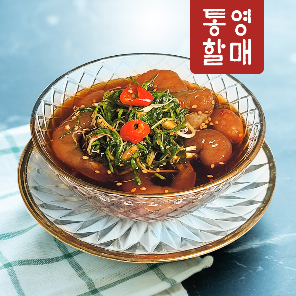 통영할매 깐 순살 간장 달래새우장330G+김 - 상세 이미지 5