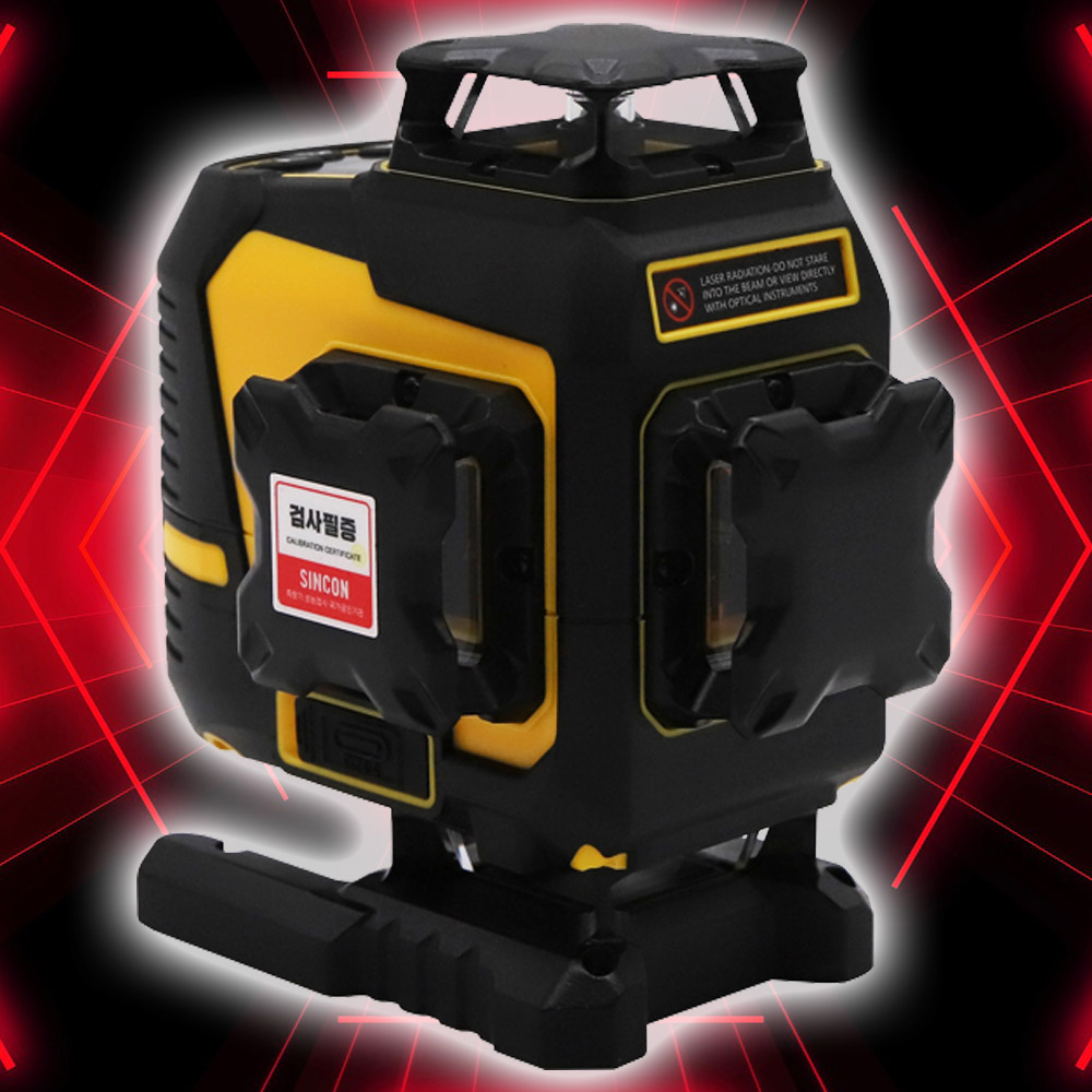 신콘 4D 추방식 레드 레이저 레벨기 P5000R - 상품 이미지