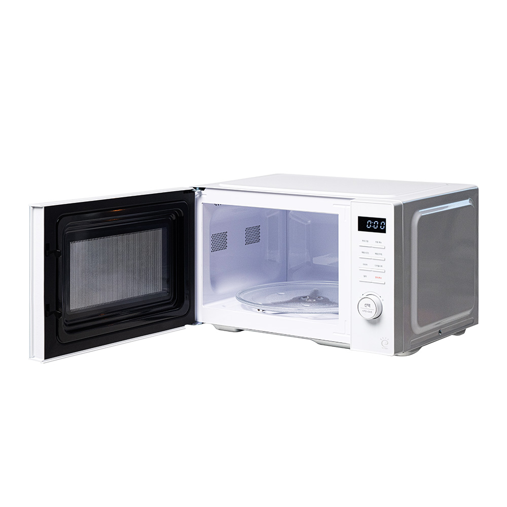 쿠잉 전자렌지 MM-E2501WW 전자랜지 미니 소형 원룸 화이트