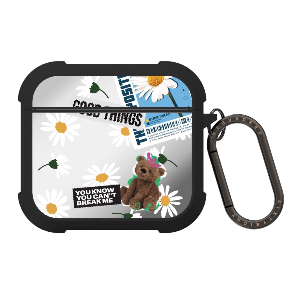 에어팟 4세대 케이스 제작 미러 범퍼 Kit 데이지 베어
