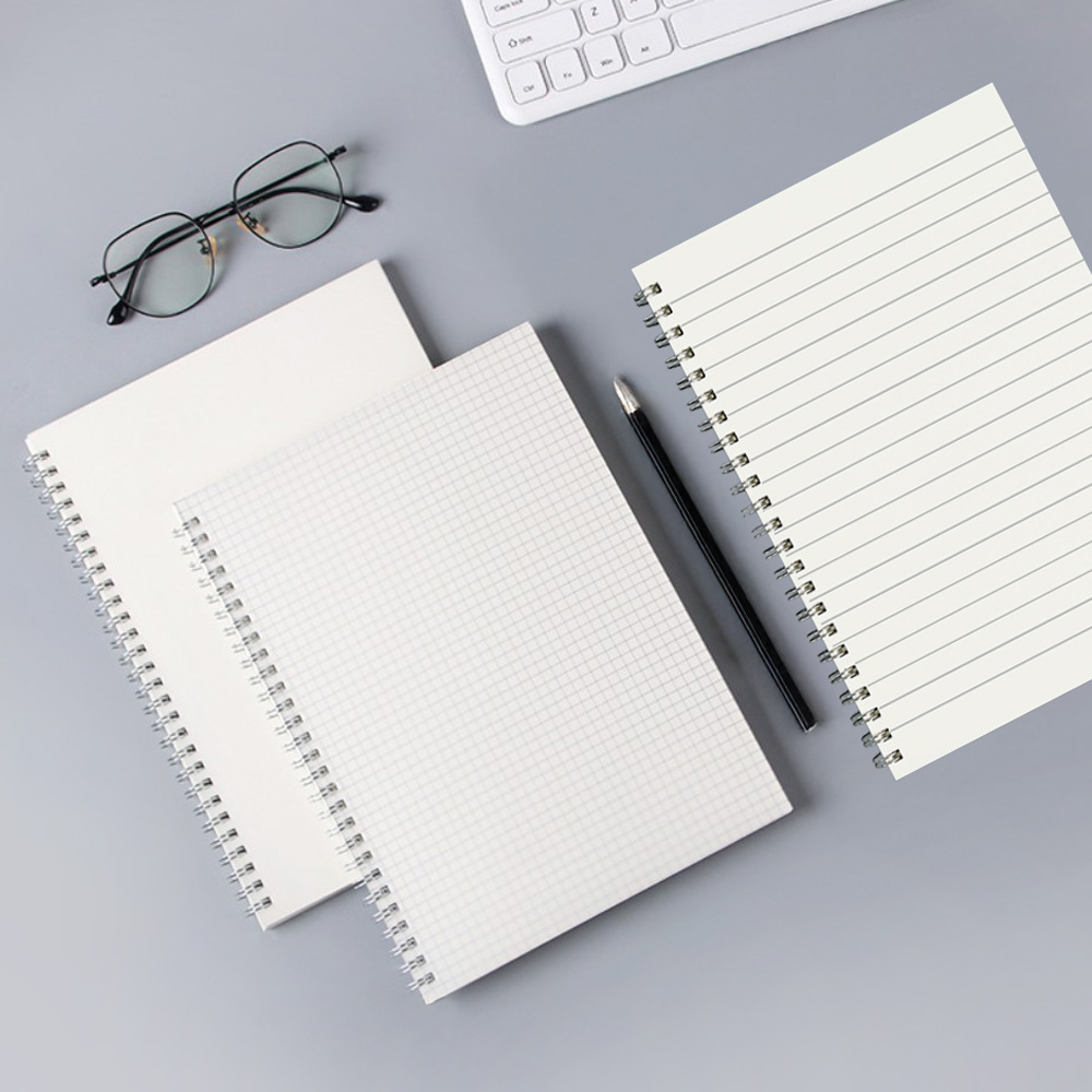 스프링노트 필사노트 모눈 독서 수학 오답 알림장 줄 일기장 A5