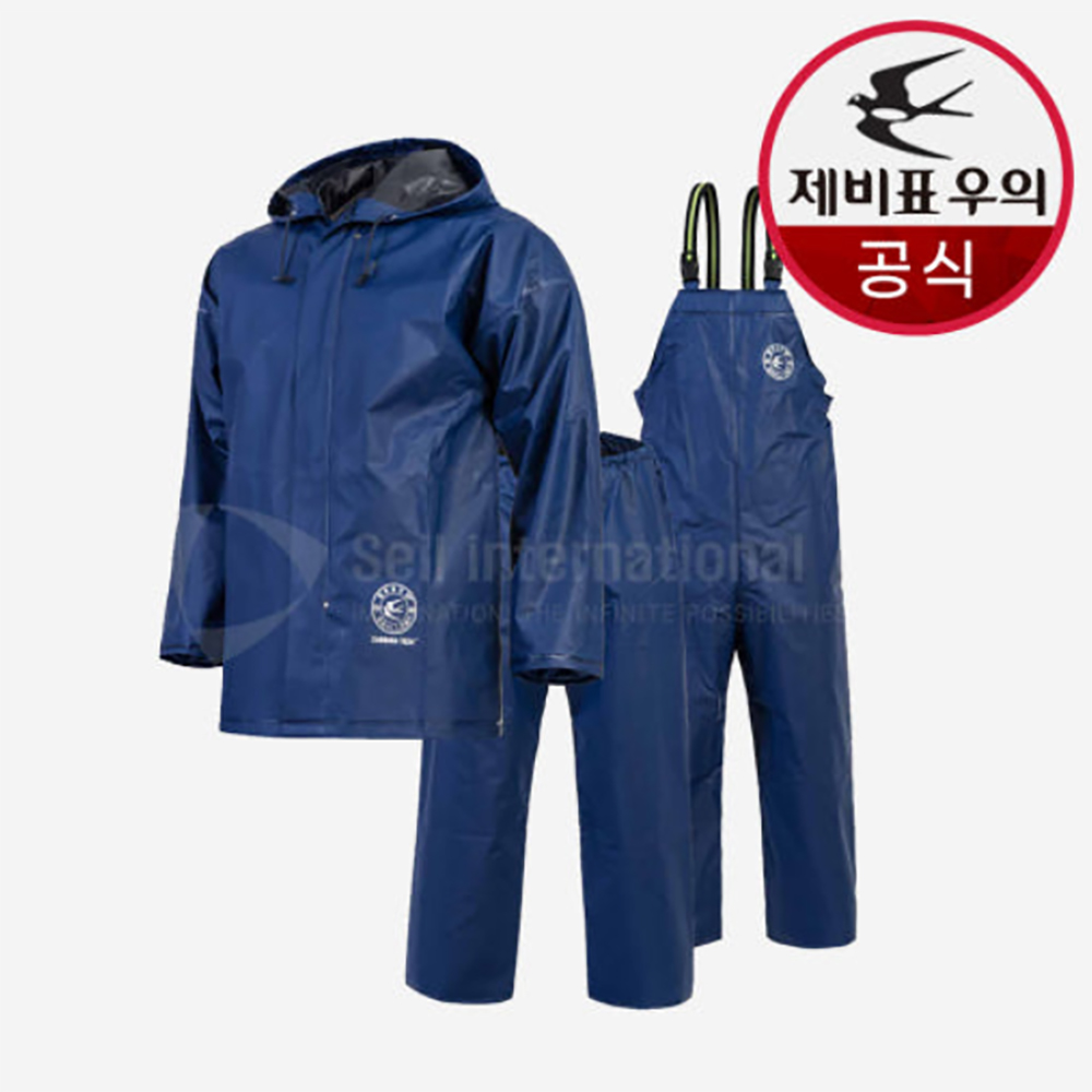 제비표 우의 경작업 우비 SI-200C 상하의세트 농어촌 다목적 배달 산업안전 si200 - 상세 이미지 2