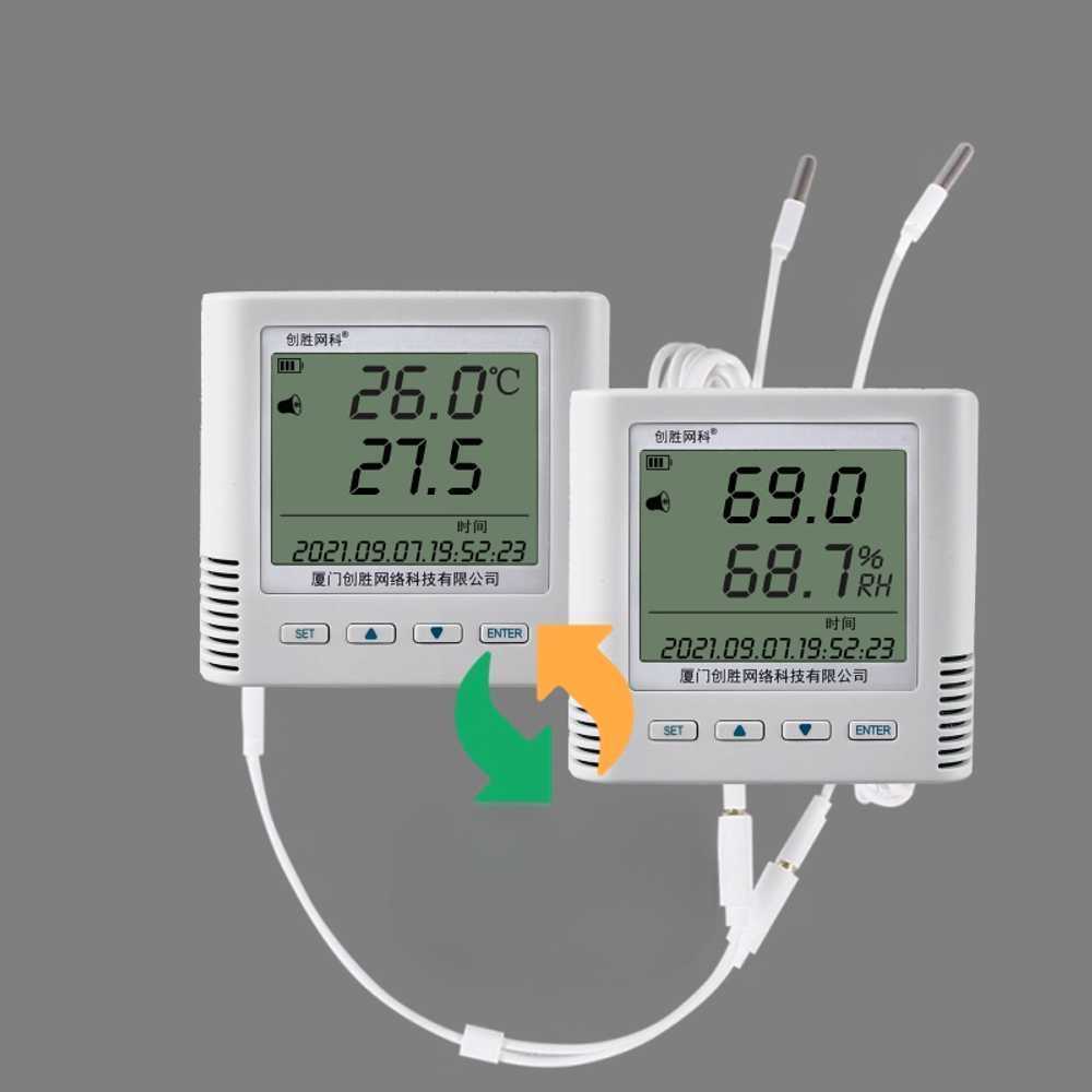 극저온 측정기 디지털 센서 고정밀 액체 질소 냉각 TT20R-S 온도 USB - 상세 이미지 3