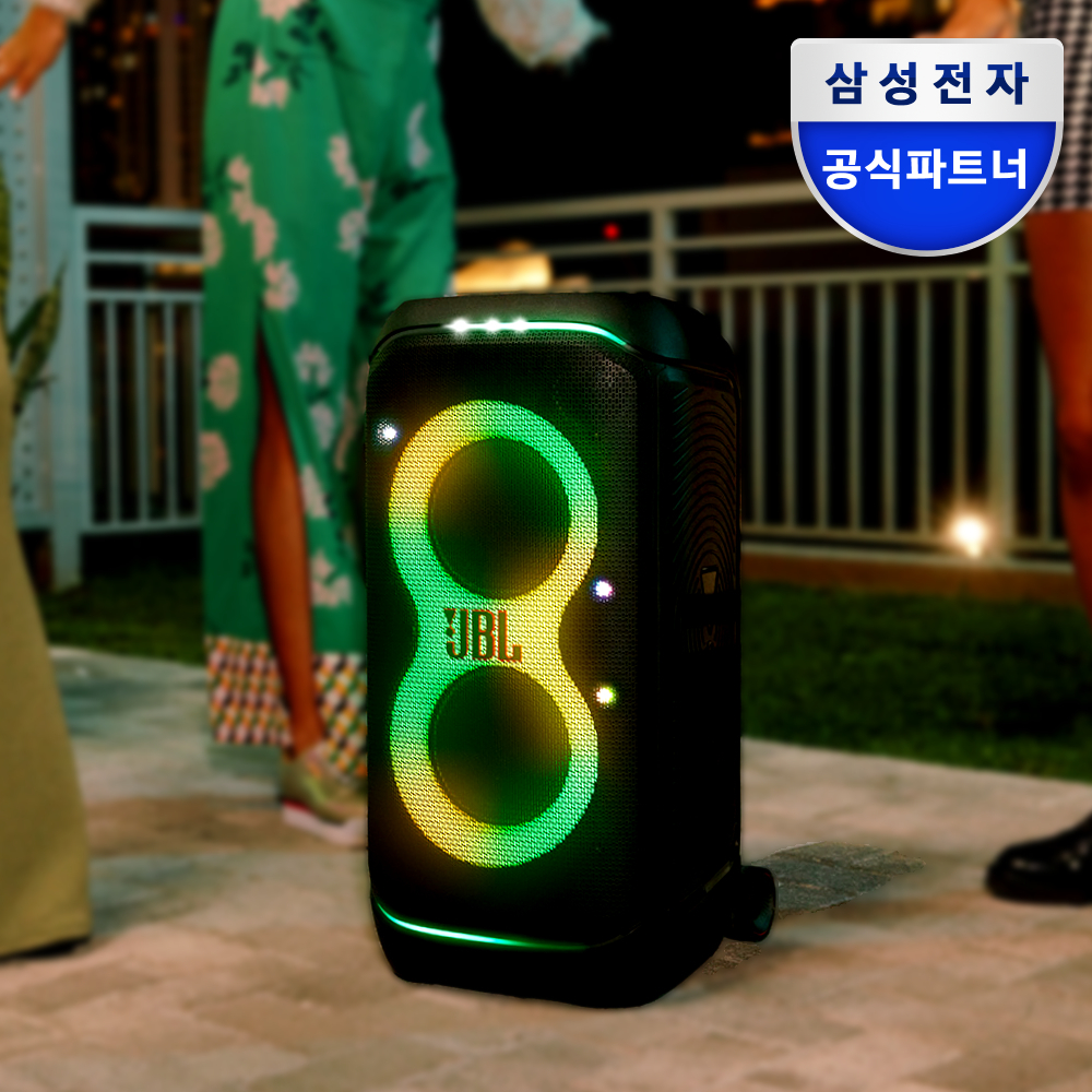 삼성전자 JBL PARTYBOX STAGE 320 홈파티 블루투스 스피커 블랙