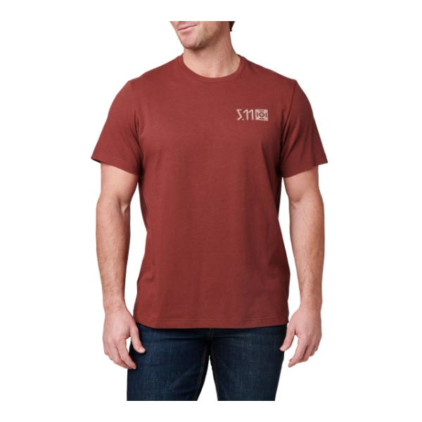 5.11 택티컬 킥킹 엑스 반팔 티셔츠(스파르탄) - Kicking Axe S/S Tee (Spartan) - 상세 이미지 2