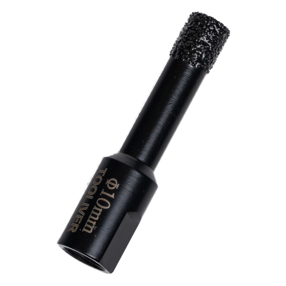 툴리고 융착 코어비트 코아 비트 다이아몬드 홀쏘 10mm, 1개 - 상품 이미지