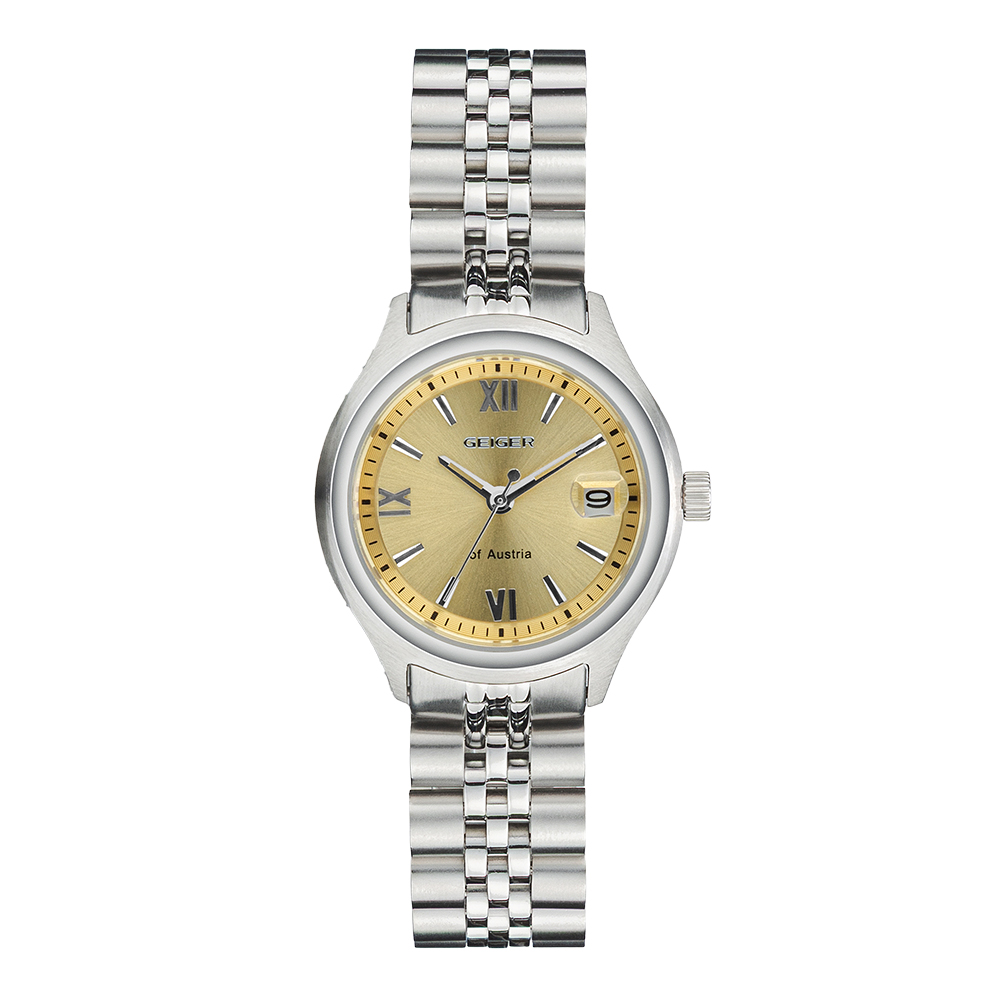 가이거시계 여성 컬러 메탈 손목시계 심플 데일리 GE1273