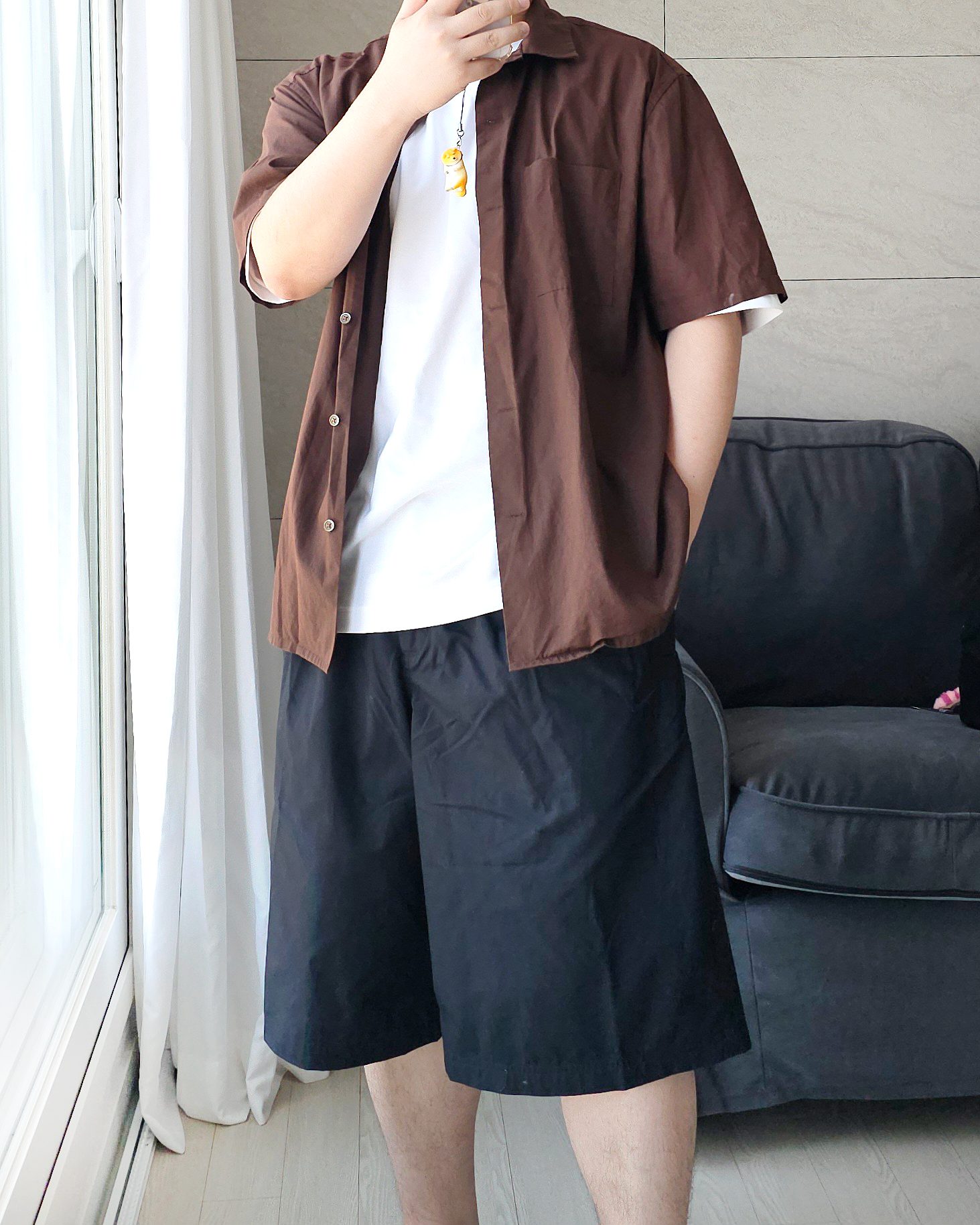 [도착보장] 나이키 남자 반바지 투턱 버뮤다팬츠 HJ2541블랙, M - 상세 이미지 5