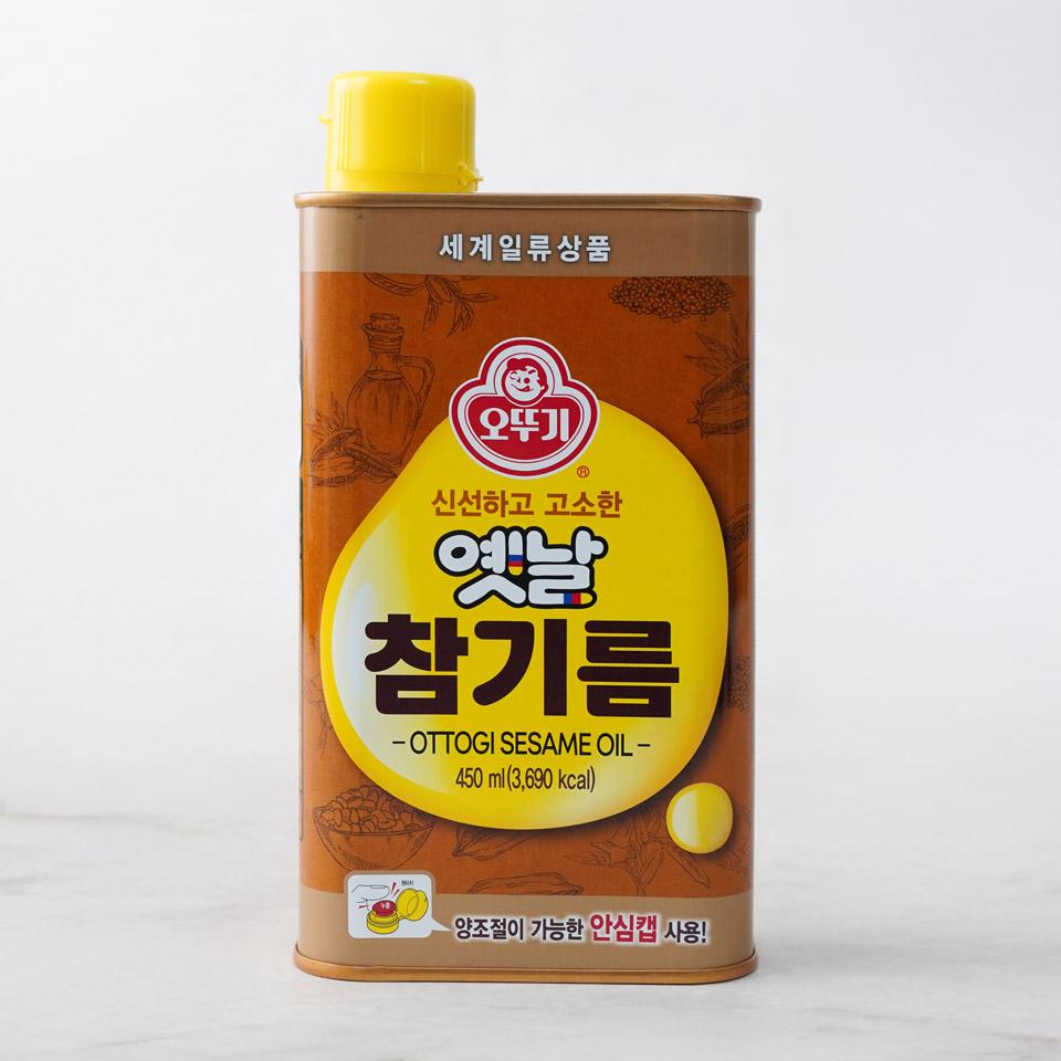 메가마트 오뚜기 옛날 참기름 450ml - 상품 이미지