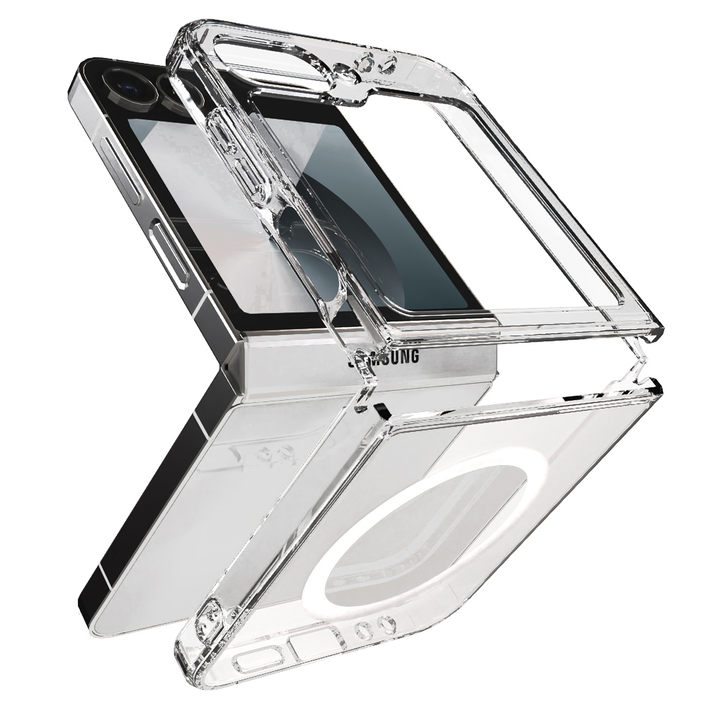 제로스킨 맥세이프 하이브리드 갤럭시 케이스 판테온 투명, 갤럭시Z 플립7 FE - 상세 이미지 3