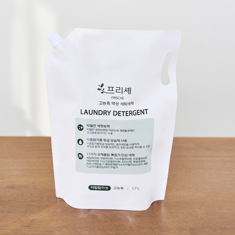 프리셰 실내건조세탁세제 1+1 친환경 약알칼리세탁세제 - 상세 이미지 3