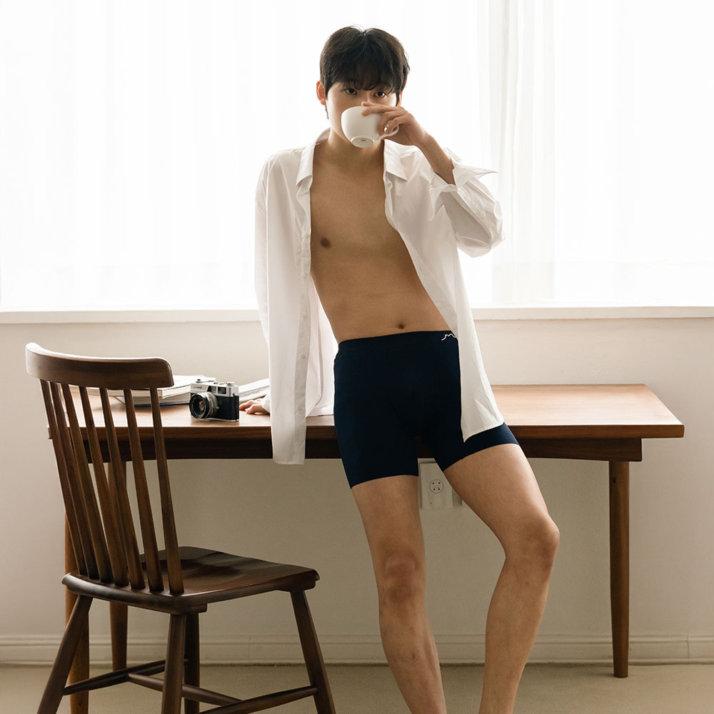 [미언더] 나무 롱 드로즈 50수 남성 모달 속옷 제품 이미지