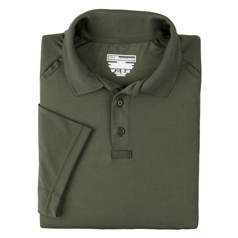 5.11 택티컬 퍼포먼스 폴로 반팔 셔츠 (TDU 그린) - Performance Polo Short Shirt (TDU Green) - 상세 이미지 3