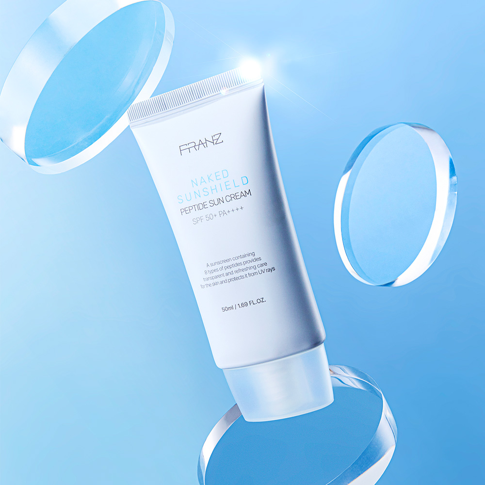 프란츠 네이키드 선쉴드 펩타이드 선크림 50ml (SPF50+ PA++++) 제품 이미지