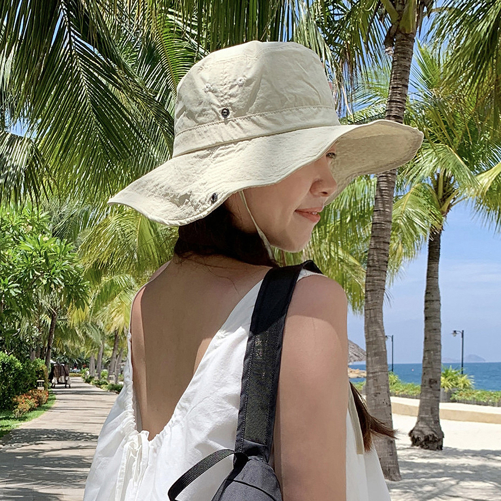 사파리 캠핑 서핑모자 정글 여행 썸머 챙넓은 벙거지모자 여성 버킷햇 남자 여자 여름모자