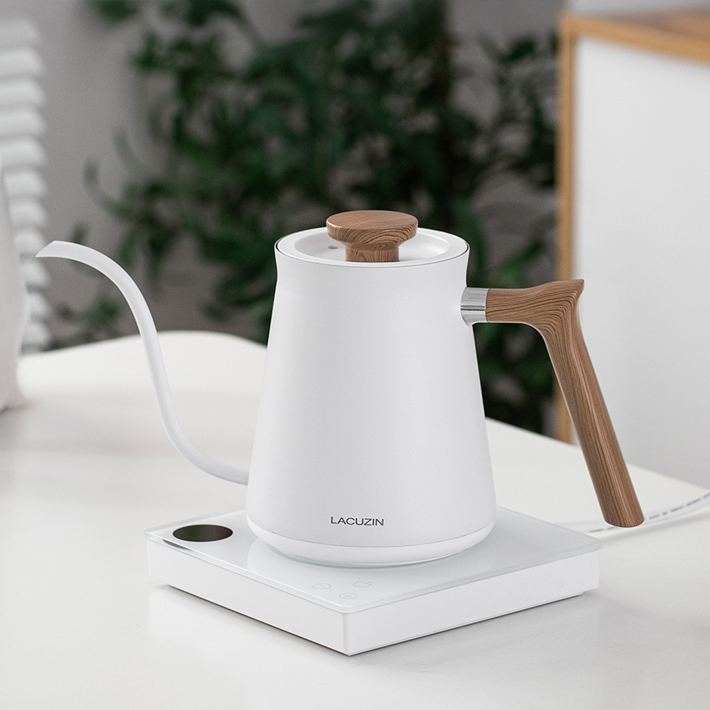 라쿠진 1도 온도조절 커피 핸드드립 전기포트 LCZ2206 티포트 보온