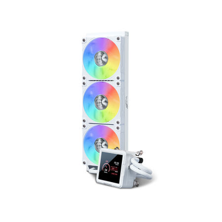 발키리 VALKYRIE B360-GT LCD ARGB 수냉 CPU 쿨러 (화이트)