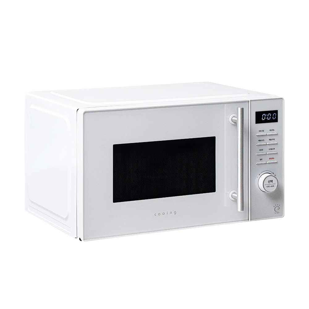 쿠잉 전자렌지 MM-E2501WW 전자랜지 미니 소형 원룸 화이트