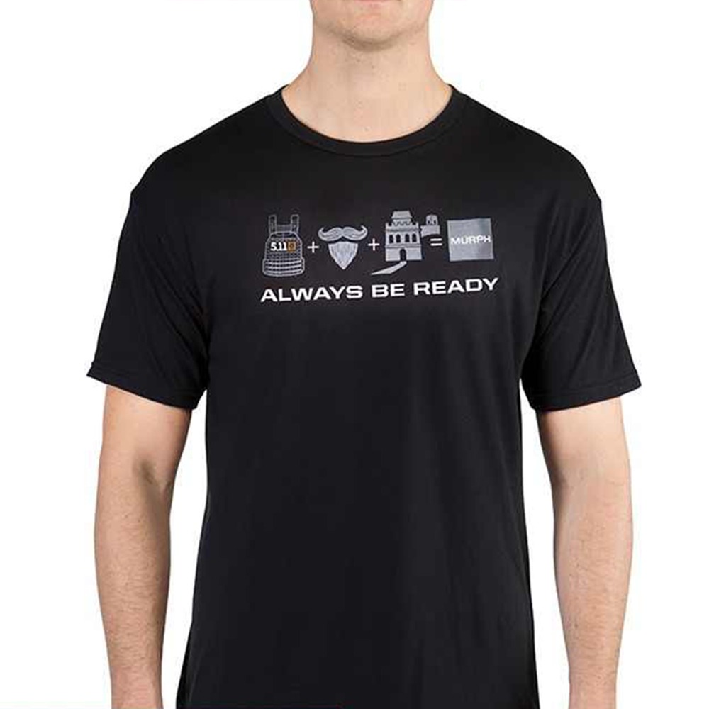 5.11 택티컬 조쉬 브릿지 아시아 투어 기념 반팔 티셔츠 (블랙) - MURPH At Great Wall Tee (Black) - 상품 이미지