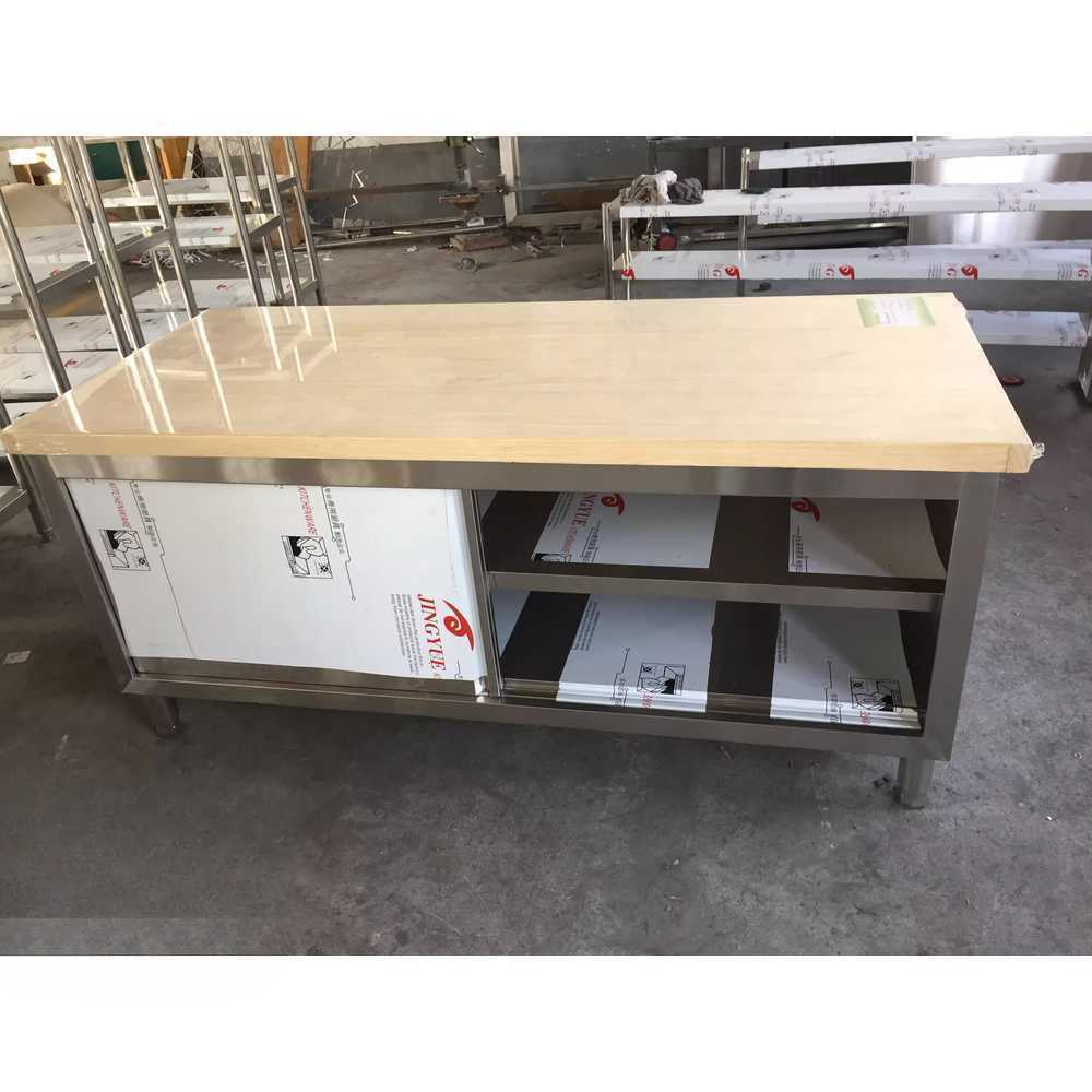 제빵 작업대 대형 나무 도마 반죽 준비 베이킹 다이 A형 1500x700x800mm - 상세 이미지 4