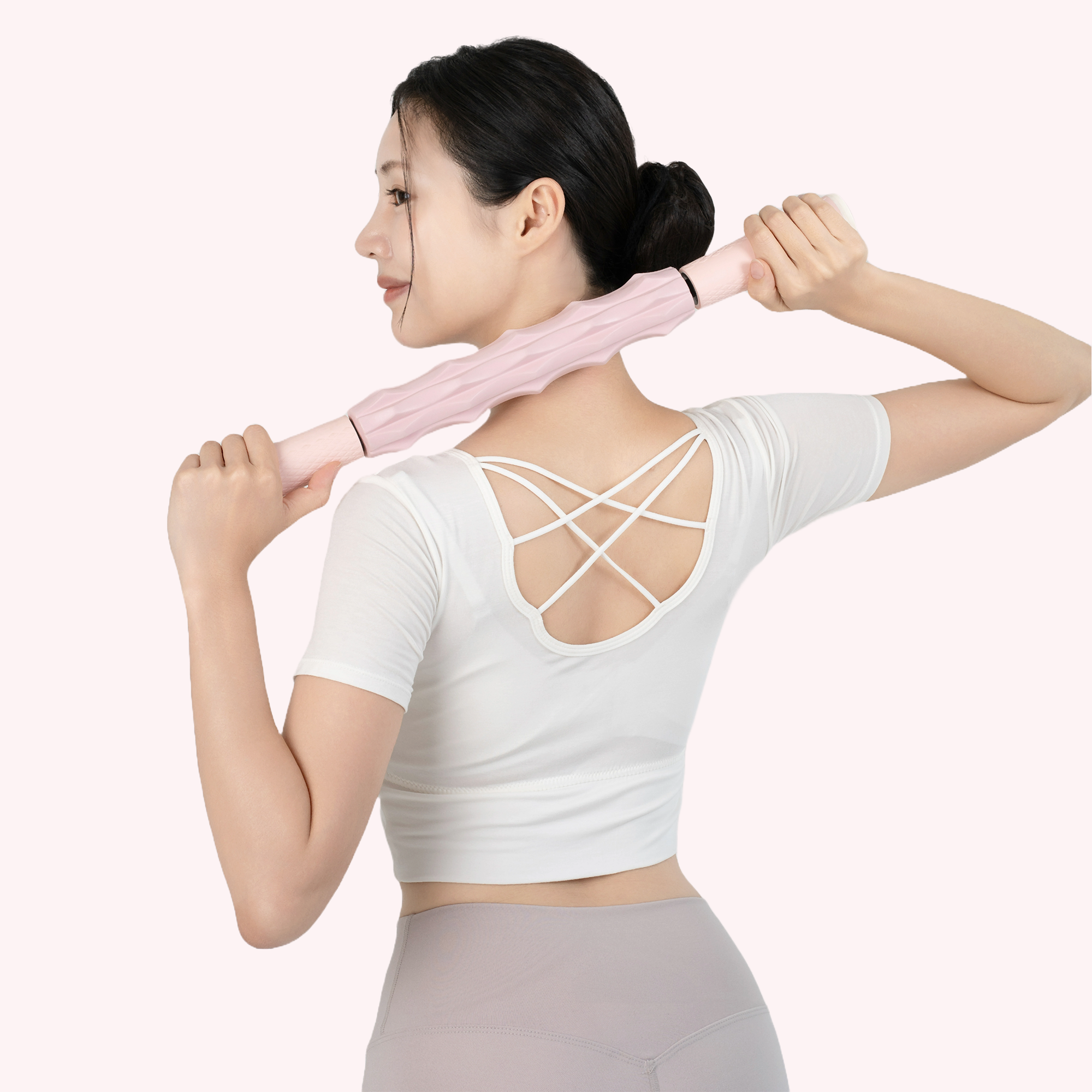 [25년형] 듀링 마사지 스틱 롤러 바디 괄사 승모근 종아리 - 상품 이미지