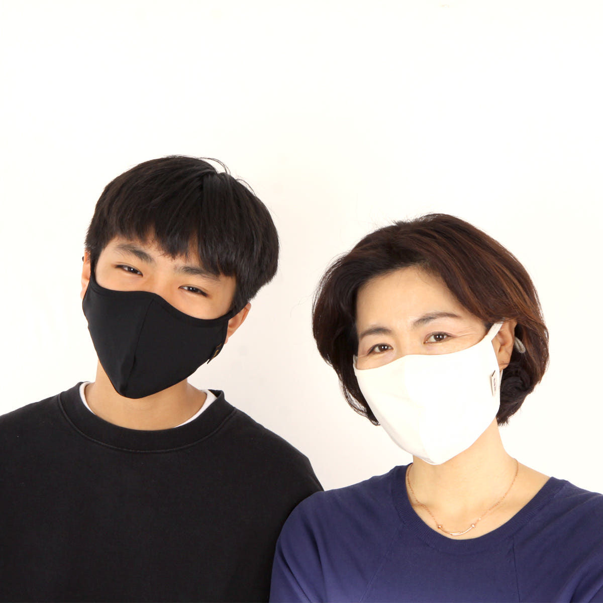 들꽃잠 인견 마스크 다이마루 입체 FREE(One size), 아이보리, 1개 - 상세 이미지 2