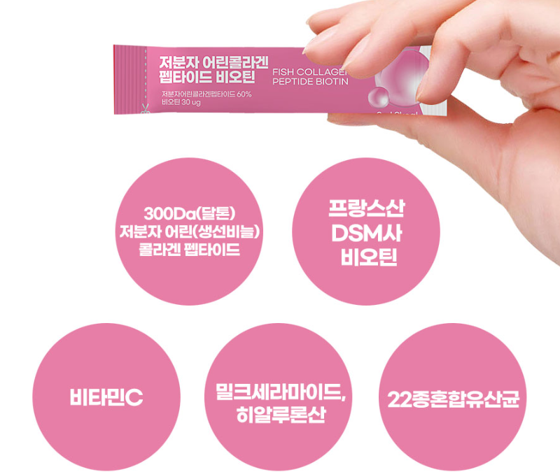 슈퍼콜라겐플래티넘 저분자피쉬콜라겐가루1000 5000 초분자어린 - 상세 이미지 4