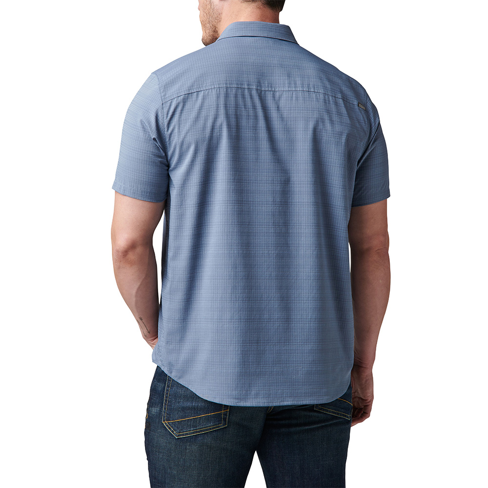 5.11 택티컬 엘리스 반팔 셔츠(그레이 블루) - 5.11 Tactical Ellis Short Sleeve Shirt(Gray blue) - 상세 이미지 2