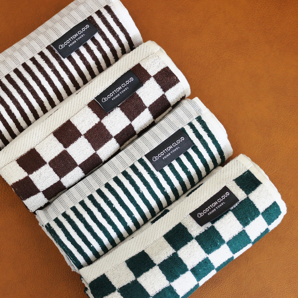 [단독] 코튼클라우드 호텔 수건 150g 믹스 하이브리드사 뱀부 혼방 10장