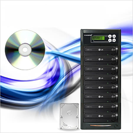 디지털존 CD DVD 복사기 1:7 HDD장착 Mdisk 미디어 데이터 대량 카피 MDS807H