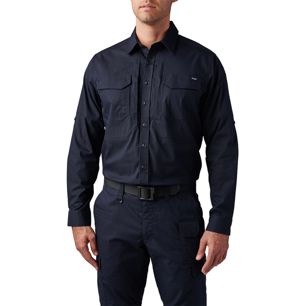 5.11 택티컬 ABR 프로 긴팔 셔츠 (다크 네이비) - ABR Pro Long Sleeve Shirt (Dark Navy) - 상세 이미지 2