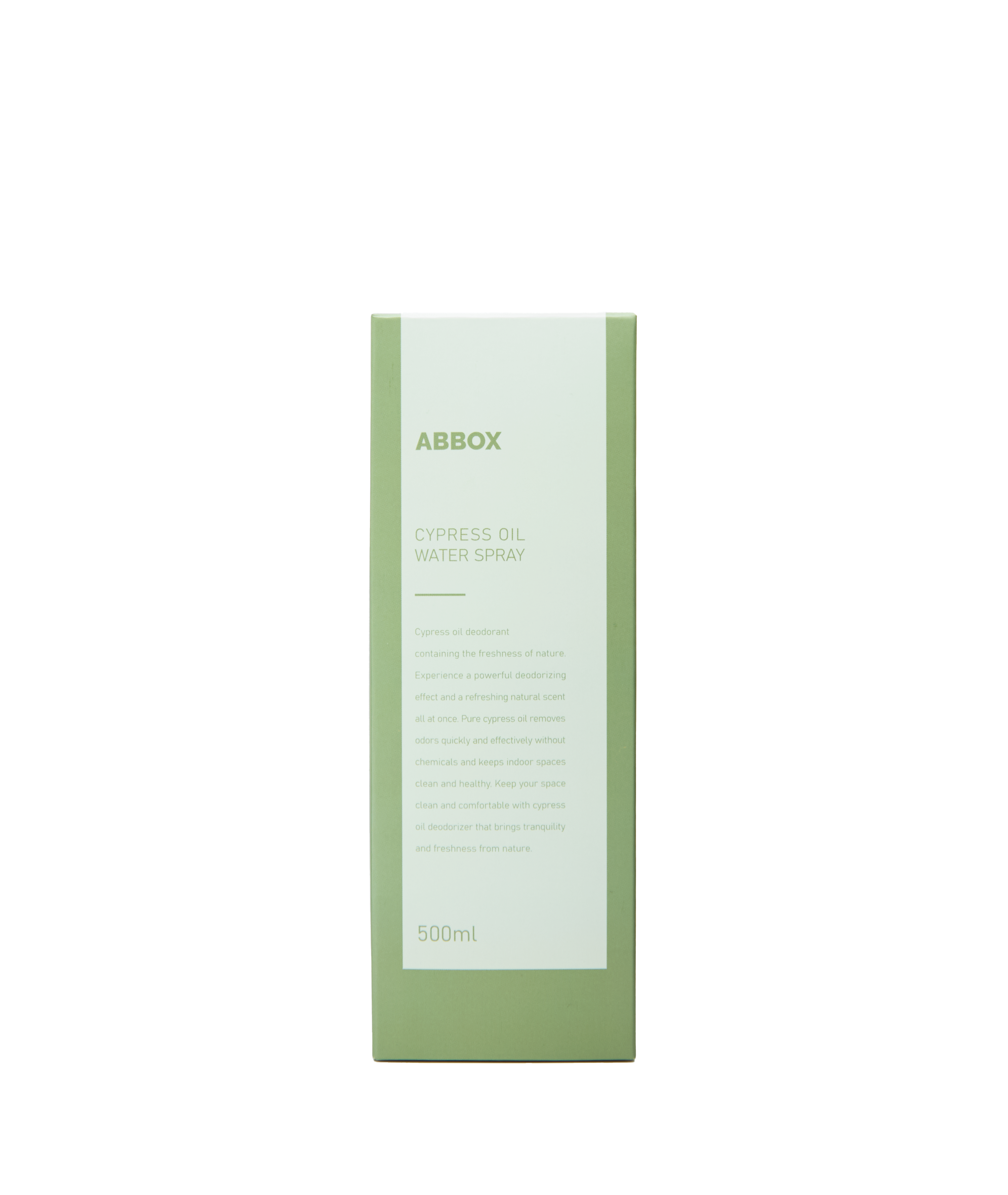 에이비박스 천연 피톤치드 편백오일수 3% 향균 탈취 공간힐링 룸스프레이 500ml, 1개 - 상세 이미지 3