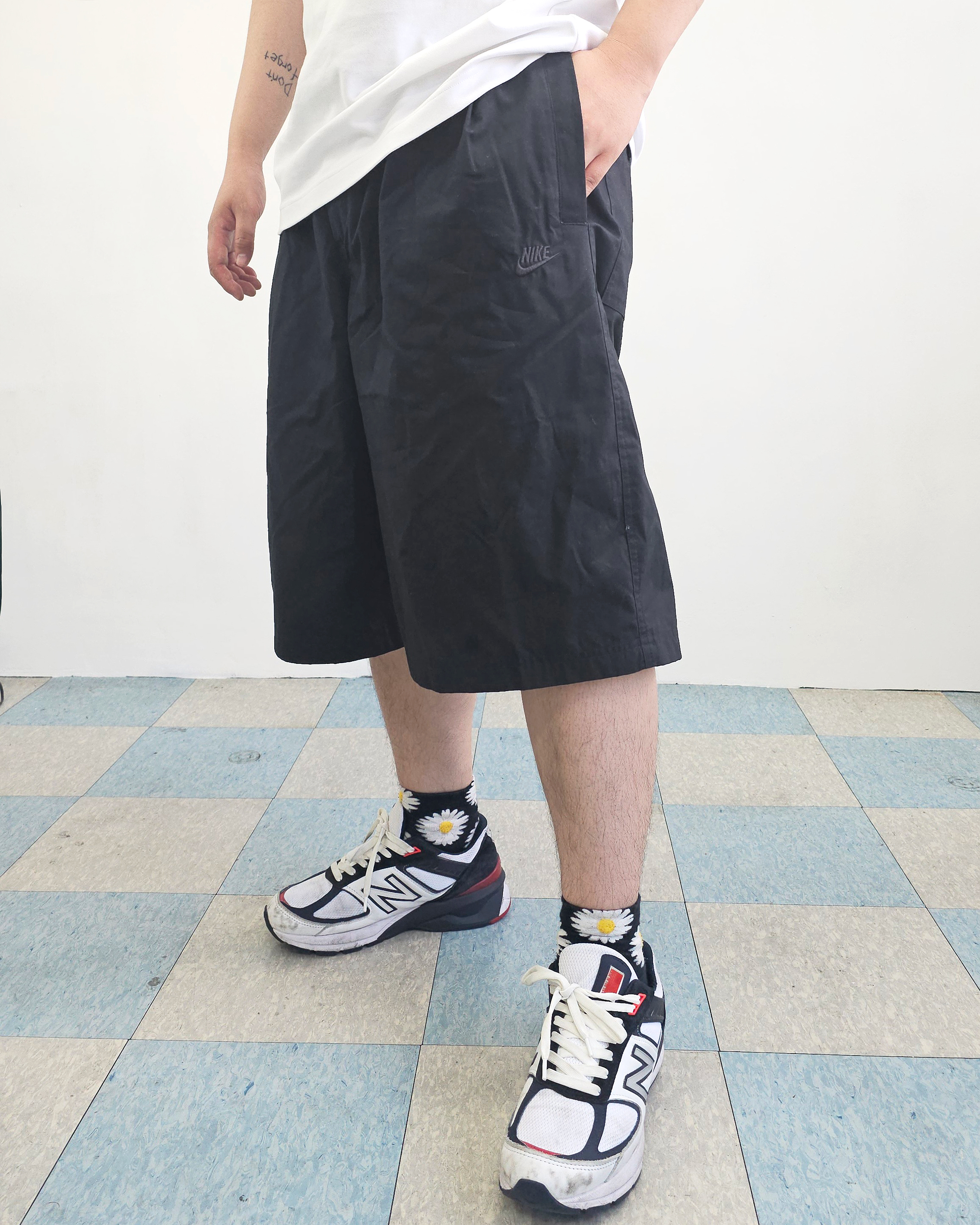 [도착보장] 나이키 남자 반바지 투턱 버뮤다팬츠 HJ2541블랙, M - 상세 이미지 3