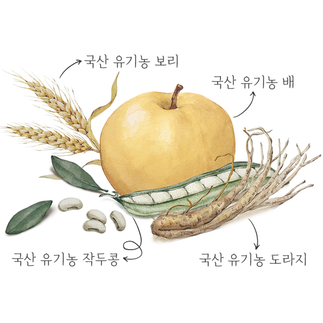 국내산 유기농 맘이코 배도라지 작두콩 차 - 상세 이미지 2