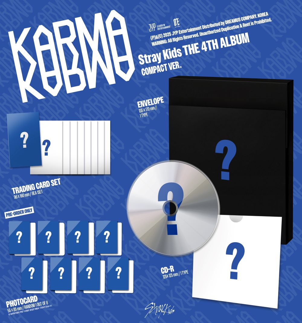 스트레이키즈 Stray Kids THE 4TH ALBUM KARMA COMPACT VER - 상세 이미지 2